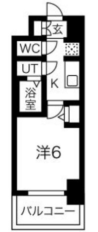 【間取り】 | グランカリテ北梅田