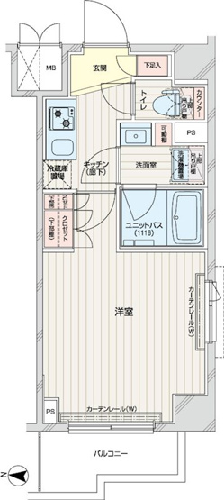 【間取り】 | ルーブル本羽田