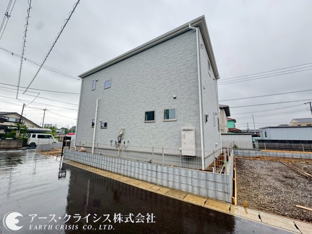 【外観】 | 野田市中里3期　全3棟 | 閑静な住宅街に誕生した新築分譲受託。BELS取得の省エネ性能に加え、長期優良住宅認定を取得。家計にも環境にも優しく、将来を見据えて長く住み続けられる住まいです。