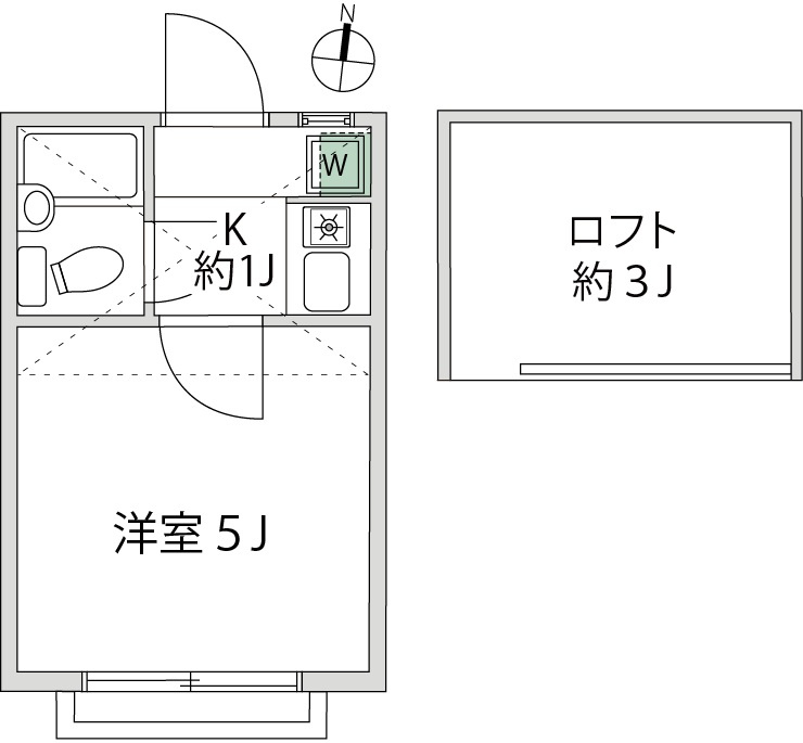 ※室内写真は他のお部屋の参考写真です。