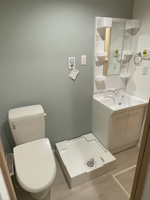 ゆったりとした空間のトイレです