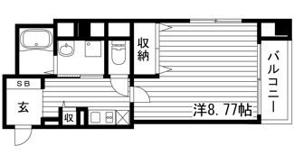 【間取り】 | レジデンス富久寿