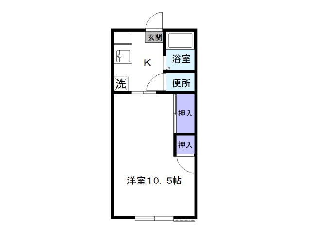 FTハイツの間取り