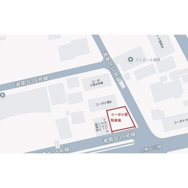 コーポ小菅　A号棟の区画図