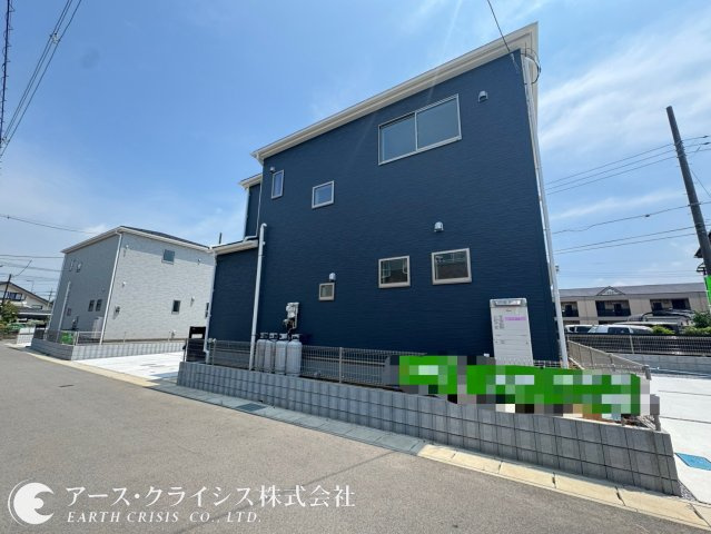【外観】 | 野田市中里3期　全3棟 | 閑静な住宅街に誕生した新築分譲受託。BELS取得の省エネ性能に加え、長期優良住宅認定を取得。家計にも環境にも優しく、将来を見据えて長く住み続けられる住まいです。