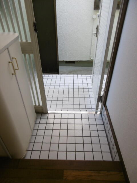 グリーンハイム大倉山Ⅰの玄関