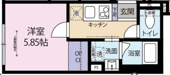 ＷＩＮＤＳ板橋の間取り