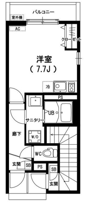 リブリ・たんぽぽの間取り