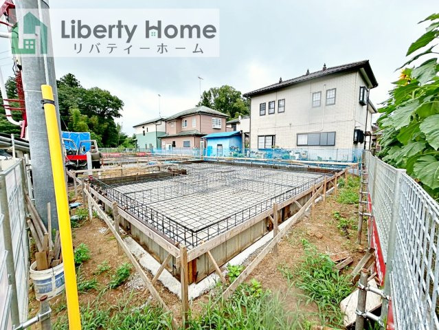 土浦市高岡　新築戸建　4号棟の外観