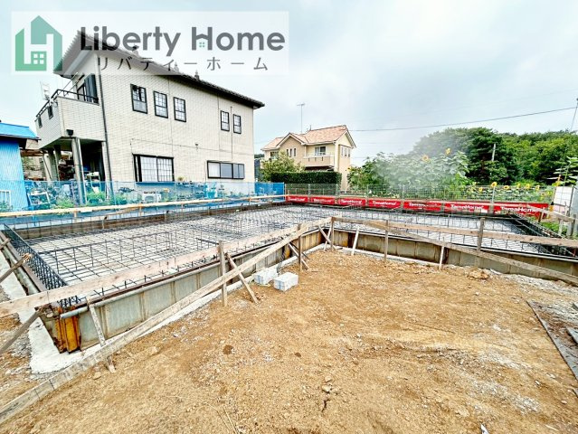 土浦市高岡　新築戸建　4号棟の外観