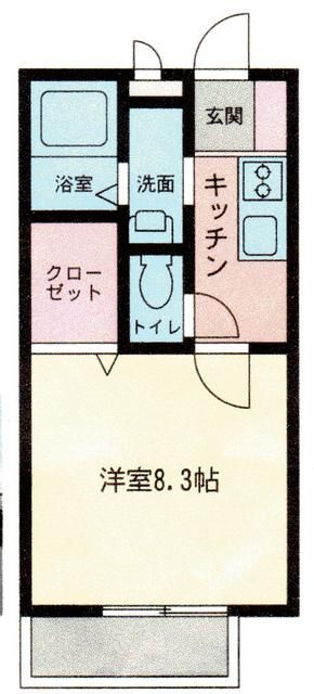 横浜市都筑区川向町のアパート