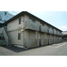 横浜市都筑区川向町のアパートの外観