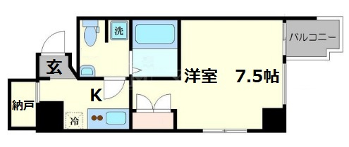 【間取り】 | アーデン京町堀イースト