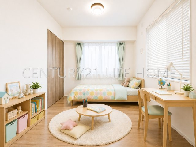 【子供部屋】 | ブリシア宮崎台Ⅱ | お子さんのためのお部屋にいかがでしょうか