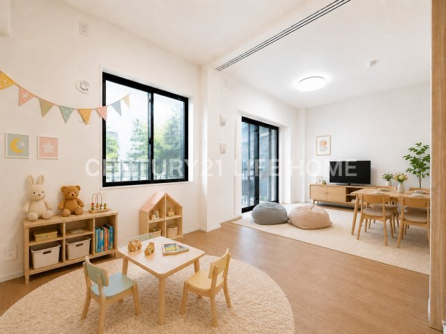 【子供部屋】 | ブリシア宮崎台Ⅱ | ゆったりした子供部屋です