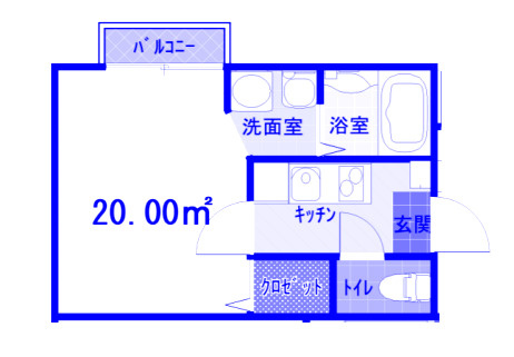 サクセス川越の間取り