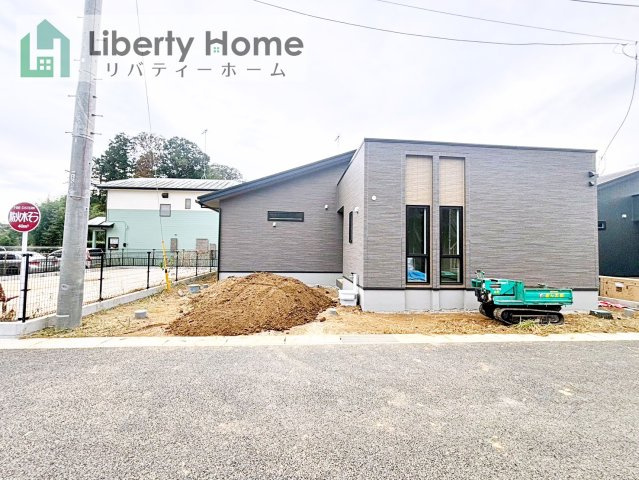 土浦市高岡　新築戸建　5号棟の駐車場