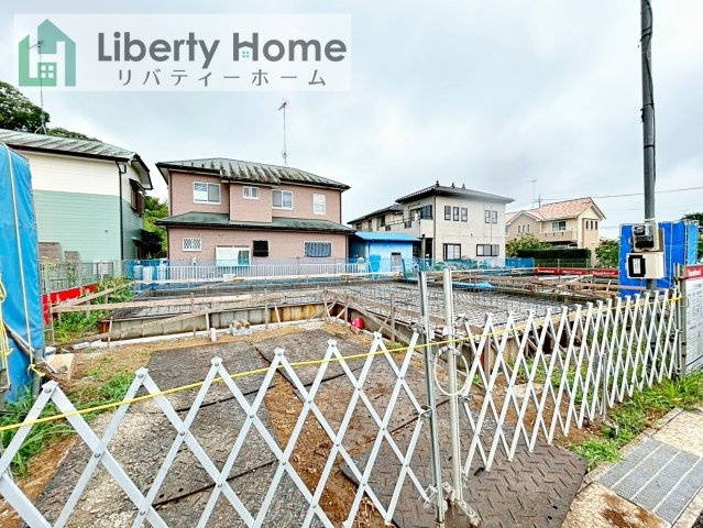 土浦市高岡　新築戸建　5号棟の外観
