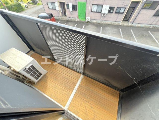 アローラⅠのバルコニー|高崎、前橋のお部屋探しはエンドスケープまで！お客様の理想お聞かせ下さい♪