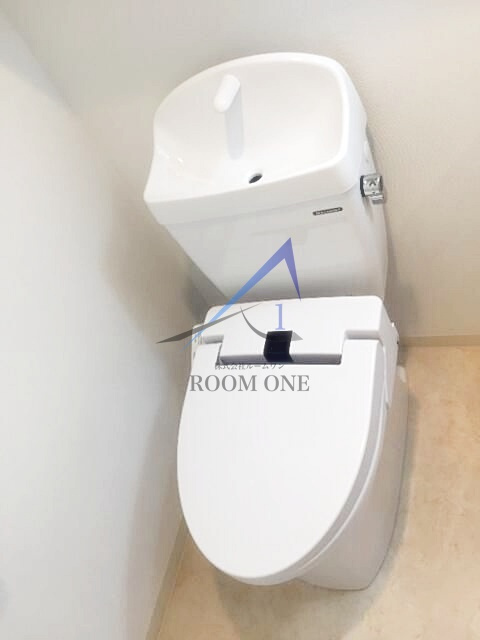 スカイコートパレス溝の口のトイレ|トイレです。