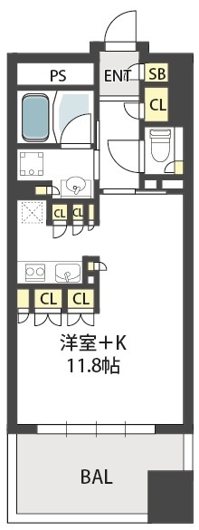 ガリレオ新町の間取り
