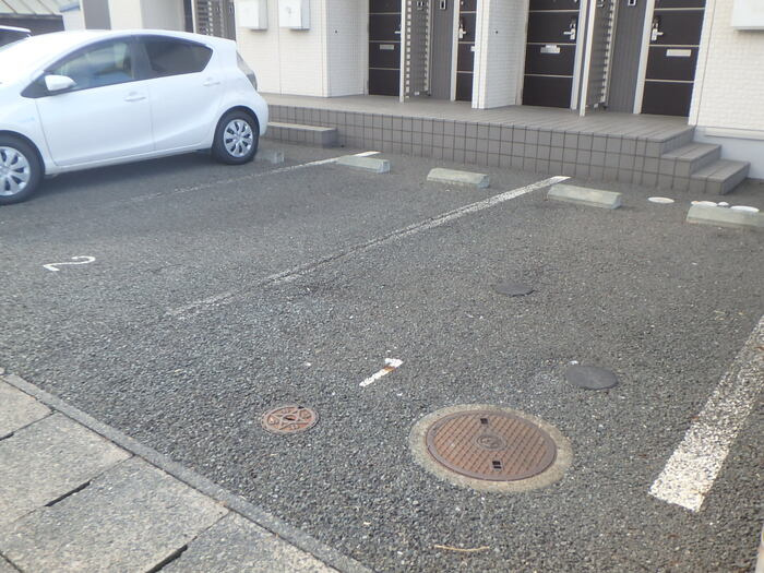 ガイアの駐車場
