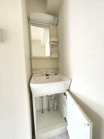 アヴニールグレイスの洗面所