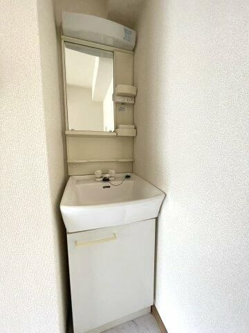 アヴニールグレイスの洗面所