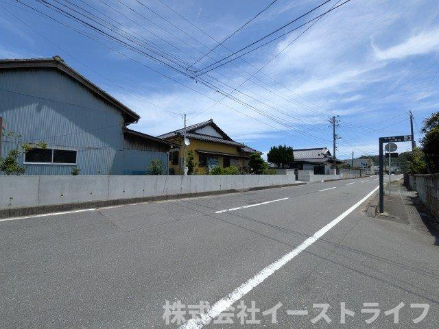 【新築戸建】　いわき市平沼ノ内第7　長期優良住宅　全1棟の前面道路含む現地写真|北東側9ｍ公道
