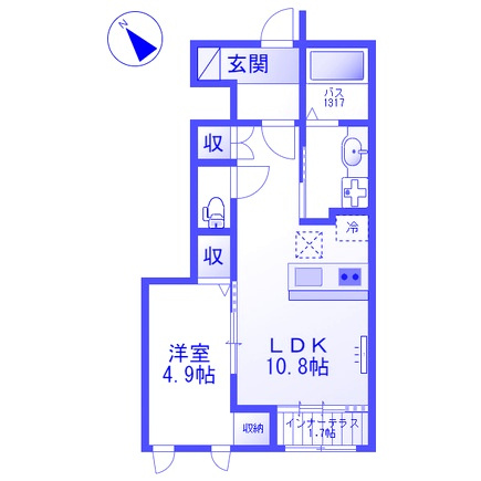 サンライズⅡの間取り