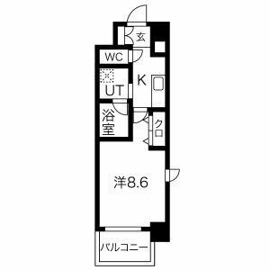 【間取り】 | PURE RESIDENCE 名駅南