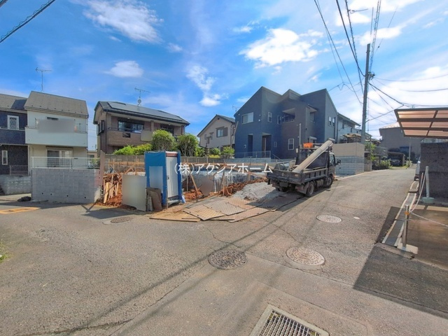 所沢市山口・全1棟　新築一戸建　～LDK16帖～の前面道路含む現地写真|2026年7月16日撮影