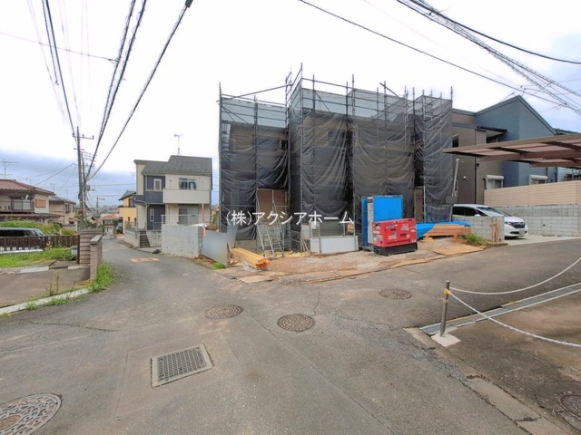所沢市山口・全1棟　新築一戸建　～LDK16帖～の前面道路含む現地写真|2026年8月3日撮影
