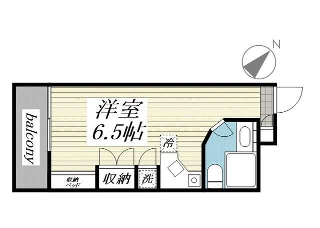 ラ・パルフェ・ド・セヴェールＮＯ．４の間取り