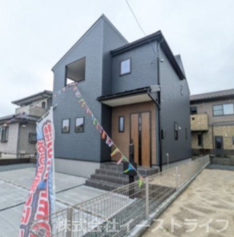 【新築戸建】　いわき市久之浜町第4　長期優良住宅の外観|2号棟外観写真　玄関側