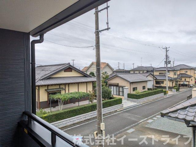 【新築戸建】　(予約あり)　　いわき市久之浜町第4　長期優良住宅の展望|インナーバルコニーからの眺望