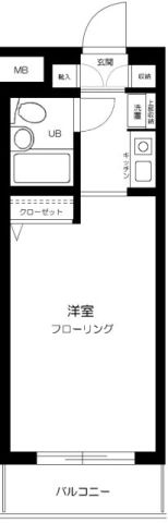 グランドコート江古田の間取り|間取りです。