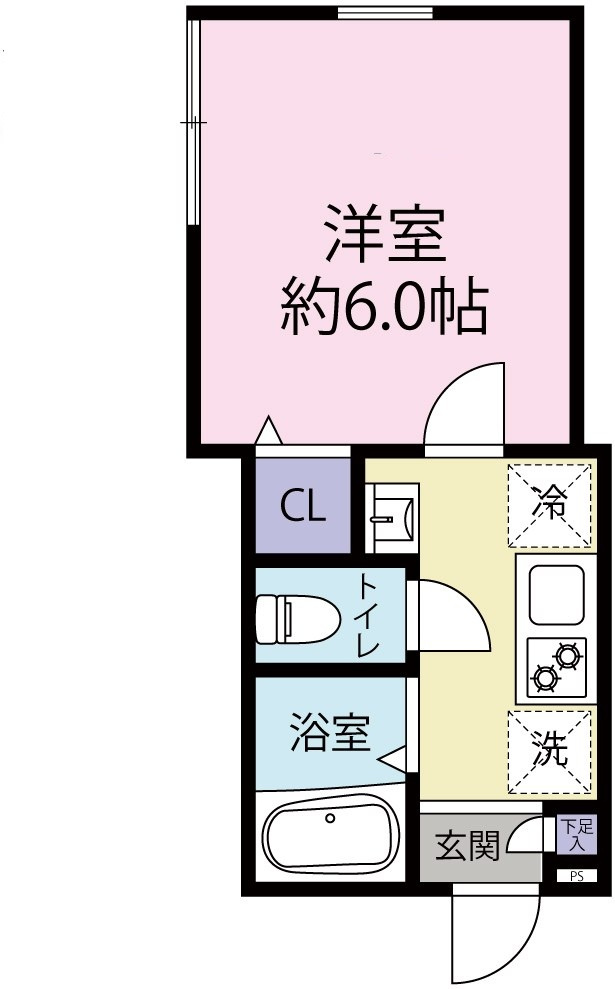 ＬＩＦＥ　ＴＯＷＮ　ＡＯＴＯの間取り|間取りです。