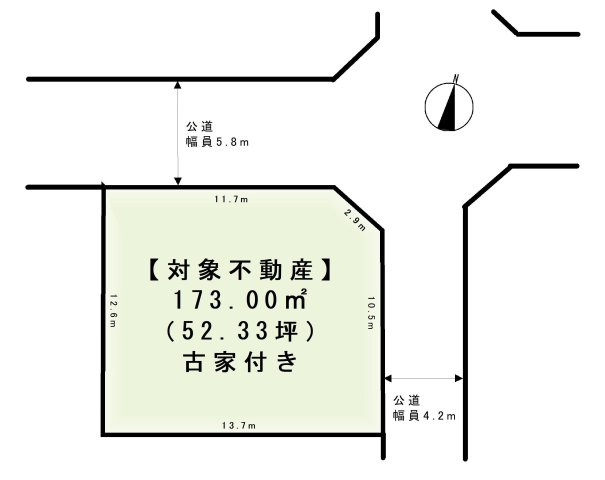 【区画図】 | 〇●秦野市鶴巻南2丁目 売地●〇 | 建築条件なしの為、お好きなハウスメーカーで建築可能です！