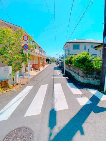 【前面道路含む現地写真】 | 〇●秦野市鶴巻南2丁目 売地●〇 | 東側道路部分