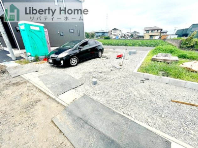 ひたちなか市津田第3　2号棟　新築戸建の駐車場