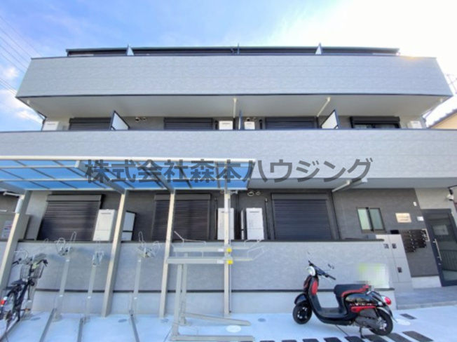 【外観】 | 　ESCALA四條畷 | 落ち着いた雰囲気の外観です