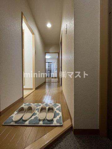 サニーコーポ山中の玄関