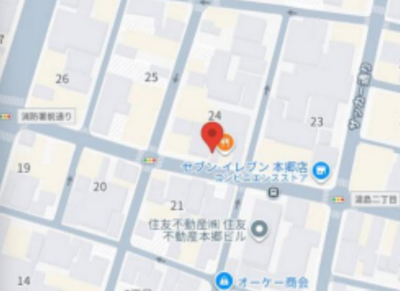 【地図】 | 本郷三丁目駅7分　HP本郷ビル　30.1㎡
