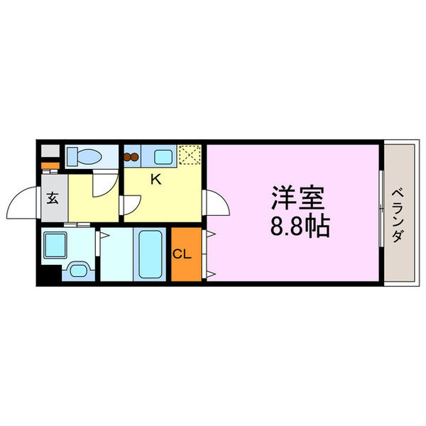 ファーストセラ21の間取り