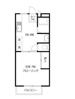 【間取り】 | グランドハイツⅢ | 間取りです。