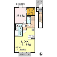 【間取り】 | リビングタウン唐崎 A棟