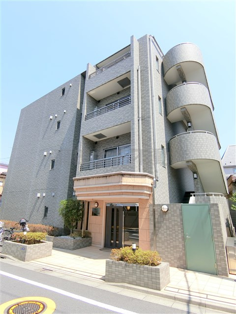 池上1DKマンションの外観