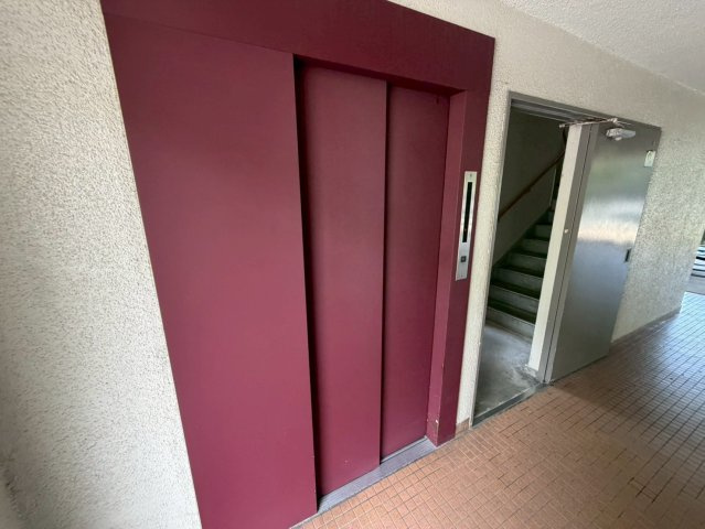 荒神山マンションのバルコニー