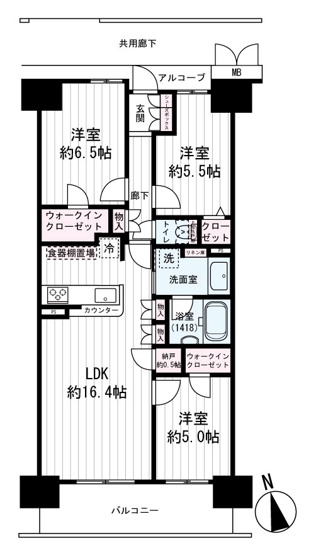 【間取り】 | リバーガーデン我孫子前